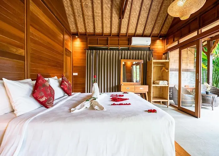 Warm Wooden Tropical With Pool